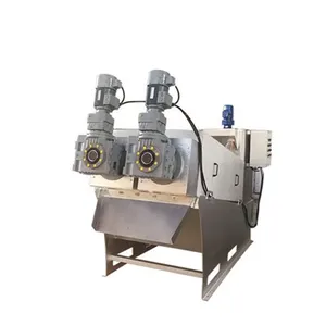 No bad smell Sealed system 113kg/h to 188kg/h QTB-1250 Dehydrating Belt Press