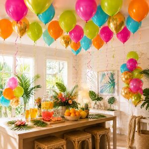 Wholesale Thick Natural Latex 10inch 10inch Ballon Round Standard Metallic Pearl Party <b>Balloon</b> in Bulk - Product Image 4