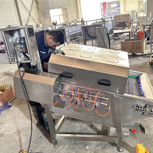 Thép không gỉ Đường Hầm Tủ đông hoàn toàn tự động Băng làm mát máy động cơ hộp số cho cá đậu phụ chua ngọt sản phẩm đông lạnh Băng - Product Image 5