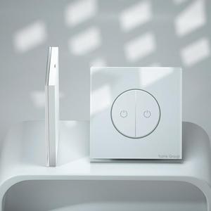 Interrupteur mural tactile YuHe Group, 1 voie, 10A, verre trempé, design minimaliste, IP20 - Product Image 6