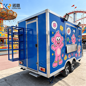 Camion de restauration de rue, cuisine mobile, camionnette de restauration, remorque de cuisine entièrement équipée, bar extérieur, <span class=keywords><strong>caravane</strong></span>, kiosque, chariot barbecue - Product Image 5