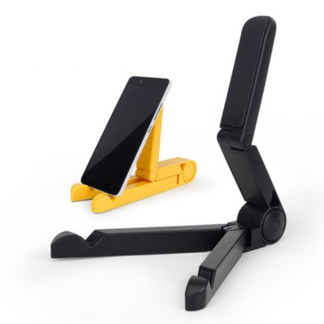 Wholesale Universal Mobile Phone Tablet Holder Foldable Triangle Stand Desk Bracket Mount for iPad SamSung Xiaomi Tablet