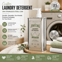 Distributeur de pompe en acier inoxydable 304 le plus vendu – Bouteille de lessive rechargeable moderne pour le marché mondial