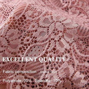 Braguitas de Encaje Floral para Mujer Yuhong, Tallas Grandes S-4XL, Sexy, de Talle Alto, Tejidas, Ropa Interior Femenina de Moda - Product Image 5