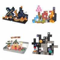 Juguete de construcción de aprendizaje creativo, venta al por mayor y al por menor, Dropshipping, bloques de rompecabezas magnéticos interactivos listos de 2,0 cm para mayores de 3 años
