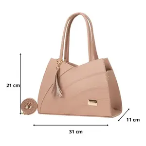 Bolso de Maquillaje para Mujer Fana Kanya, Diseño Inspirado en Sombras de Ojos en Tono Nude, para Adultos - Product Image 4