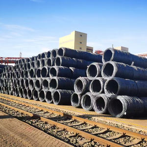 เหล็กเส้นรีดร้อนชนิดไม่ผสมโลหะ คาร์บอนสตีล  Q195/Q235/SAE1006-12 มาตรฐาน ASTM/GB/AISI ขนาด 6.5-12 มม. ตัดง่ายสำหรับงานก่อสร้าง - Product Image 3