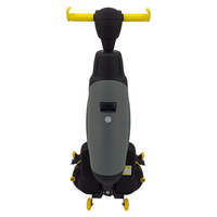 Nettoyeur de sols portatif à double brosse, alimenté par batterie 36V, petite machine de nettoyage de sols pour usage domestique et commercial