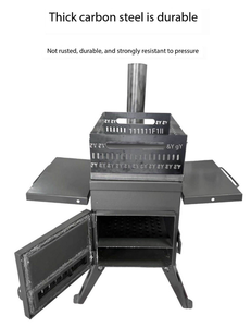 Caja de Sauna plegable de fábrica HUAXI, cesta de piedra de umidificación para calefacción exterior, estufa de leña catalítica híbrida para SALA DE Sauna - Product Image 6