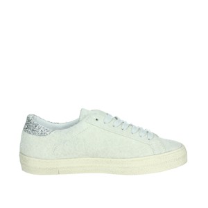 Sneakers sportive retrò alla moda W391-HL-HA-WH scarpe da passeggio a tinta unita con fodera alta in maglia morbida per la primavera - Product Image 4