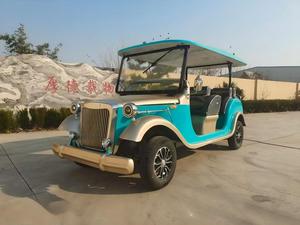 Carro de Golf Clásico de Lujo Chino 2026, Vehículo Eléctrico Premium para Transporte Turístico en Resorts y Hoteles - Product Image 3