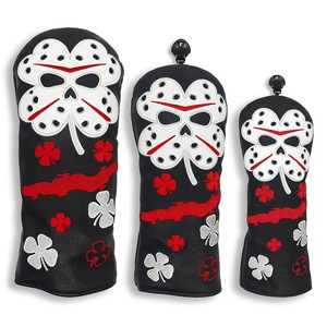 Housse de club de golf transfrontalière Factory Lucky <span class=keywords><strong>Clover</strong></span> Trèfle à quatre feuilles, Housses pour clubs en bois, Housses pour clubs en fer, Housses pour putters, Sport - Product Image 1