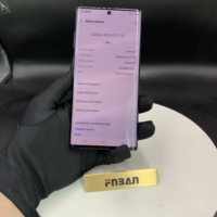 Téléphone portable d'occasion Fnban Original pour Samsung Galaxy Note10+ 5G débloqué – Smartphone Note 10 Plus en promotion