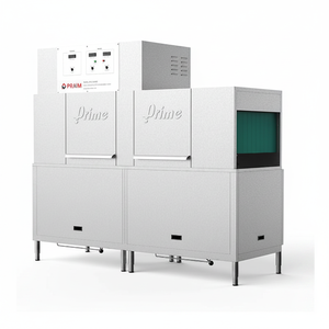 Lavavajillas Automático de Tamaño Mediano con Cinta Transportadora - PRC-600 (Capacidad de 248 Bandejas/Hora) para Uso en Restaurantes - Product Image 2