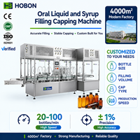 Machine de remplissage et de bouchage de liquides oraux et de sirops à flux fluide, avec plus de 15 ans d'expérience, pour l'excellence des lignes de production de liquides oraux