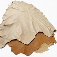Cuir de vachette véritable biologique couleur personnalisée, souple et durable, grainé, pour housse de volant de voiture, intérieur