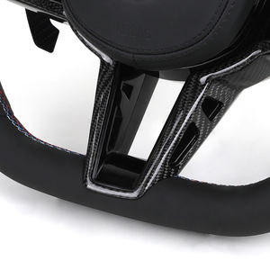 Volante Personalizado LCI con Acabado en Alcántara para <span class=keywords><strong>BMW</strong></span> G20 G22 G30 M2 G87 M3 G80 M4 G82 G83 G42 Z4 G29 M5 F90 F80 F82 F87 M340 M340i - Product Image 4