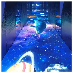 Pantalla LED Flexible Transparente p2.976, Pantalla LED de Piso Brillante y Colorida para Pistas de Baile - Product Image 3