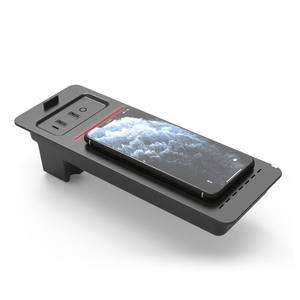 Chargeur sans fil QI pour voiture pour <span class=keywords><strong>Ford</strong></span> F-150 SVT Raptor Accessoires Modification intérieure Plaque de charge rapide pour téléphone 15W 2021-<span class=keywords><strong>2015</strong></span> - Product Image 1