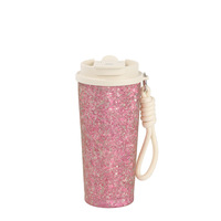 Mug à café/bouteille d'eau isotherme à double paroi en titane pur, dégradé de couleurs, haute capacité, portable, maintien thermique 12-24h