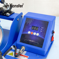 Machine de presse de transfert de chaleur de tasse numérique de couleur bleue 110V avec la Machine de tasse de Sublimation de coussin chauffant de tasse de 11oz