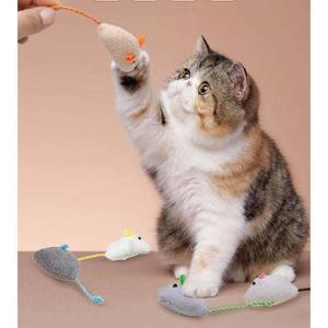 High Quality Pet Toy Cat Toy Mouse Soft <b>Rebound</b> Is Not Easy to Deformation Plush Toy - Product Image 2