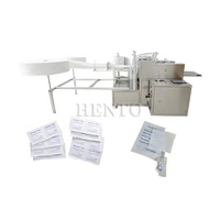Suministro de fábrica, máquina para hacer almohadillas de preparación de Alcohol/máquina de almohadillas de Alcohol/máquina de envasado de hisopo de Alcohol