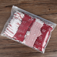 Sac d'emballage en plastique PE transparent personnalisé avec fermeture éclair pour couette, couverture et drap