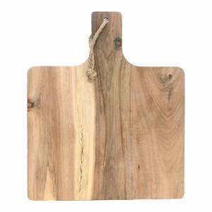 Planche à découper pratique en acacia rectangle en gros d'usine avec planches à découper en bois de poignée - Product Image 1