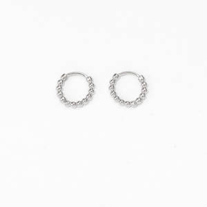 Pendientes de Aro Pequeños y Delicados de Acero Inoxidable Chapado en Oro Estilo Vintage Francés, Resistentes al Deslustre e Impermeables, Ideales para Regalo - Product Image 5