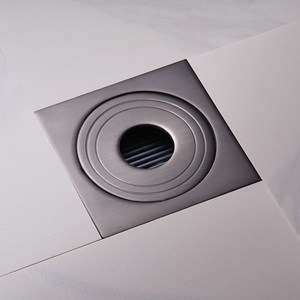 ที่ใส่กระเบื้องสี่เหลี่ยมแบบ GEE-N ในห้องน้ำที่กรองท่อระบายน้ำที่พื้นป้องกันกลิ่น SS - Product Image 2