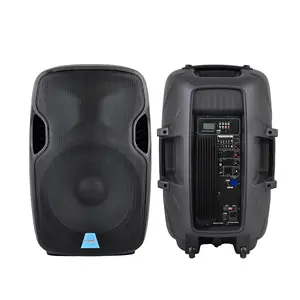 Akurasi Pro Audio CMB15AQX 15 ''Profesional Audio 180W Powered Speaker Portabel Disesuaikan Plastik Speaker Aktif