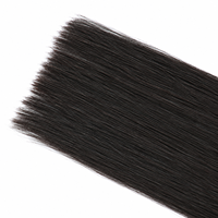 Ekstensi Rambut Manusia India Remy Tape Grosir, Rambut Virgin Lurus Halus 100g Per Pak