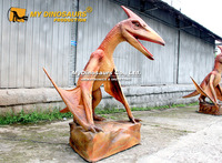 Attraction de mon parc à dinosaures : Pterosaure animatronique grandeur nature