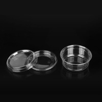 Gobelet à parfaits jetable transparent en PLA, 100 % compostable et biodégradable, avec couvercle, personnalisable avec logo VIRTUES