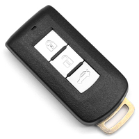 Coque de clé intelligente à 3 boutons avec clé d'urgence MIT11R, étui de protection pour clé de voiture télécommandée