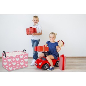 Triangle-peak <b>rectangular</b> Valentine's Day gift <b>basket</b> love storage box, customizable according to needs - Product Image 5