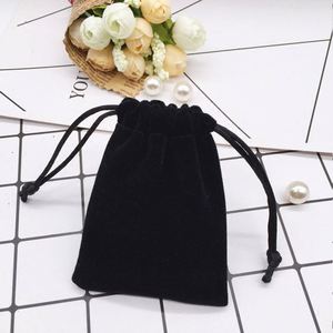Pochette à Bijoux Portable en Velours avec Cordon de Serrage, Lavable, Personnalisable avec Logo, Recyclable, Taille sur Mesure, Sac d'Emballage pour Boucles d'Oreilles et Bijoux – Vente en Gros - Product Image 3