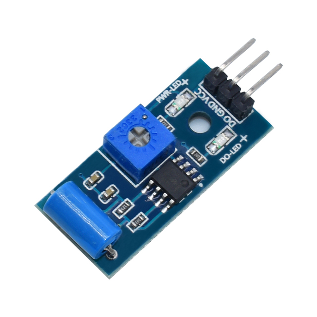 Normally Closed Vibration Sensor Module for Alarm System DIY Smart Vehicle Robot Helicopter Airplane Aeroplane Boart Car WAVGAT