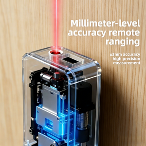 <span class=keywords><strong>Misuratore</strong></span> di Distanza <span class=keywords><strong>Laser</strong></span> a Infrarossi di Alta Precisione, Dispositivo di Misurazione Portatile di Grado Industriale con Batteria al Litio - Product Image 4