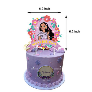 Ballons en latex Isabella de 12 pouces, <span class=keywords><strong>d</strong></span>écorations de gâteaux, bannière, cadeaux <span class=keywords><strong>d</strong></span>'<span class=keywords><strong>anniversaire</strong></span> pour enfants, <span class=keywords><strong>d</strong></span>écorations de fête <span class=keywords><strong>Encanto</strong></span> - Product Image 4