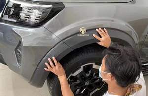 Kit carrosserie Taishuai 4x4, élargisseurs d'ailes fins de 4 pouces pour <span class=keywords><strong>Navara</strong></span> NP300 2020 <span class=keywords><strong>2021</strong></span> - Product Image 4