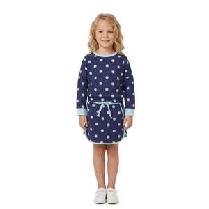 En stock : Ensembles de vêtements pour enfants, jupes-shorts à pois mignons pour petites filles, tenues de yoga, de jeu et de tennis - Product Image 1
