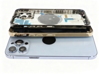 Coque arrière de remplacement en verre pour 13 Pro Max, design à clapet, 100 % compatible, 100 % testée, remboursement garanti