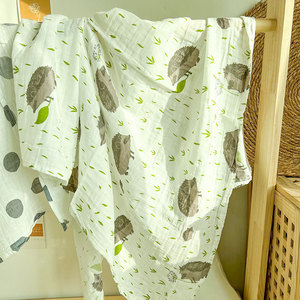 <span class=keywords><strong>Couverture</strong></span> en <span class=keywords><strong>mousseline</strong></span> solide 70% bambou 30% coton, <span class=keywords><strong>couverture</strong></span> pour bébé - Product Image 6