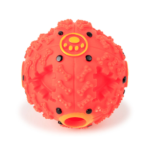 Jouet à mâcher indestructible pour chiens, en caoutchouc durable, pour l'entraînement, balle interactive anti-fuite pour la distribution de nourriture - Product Image 6