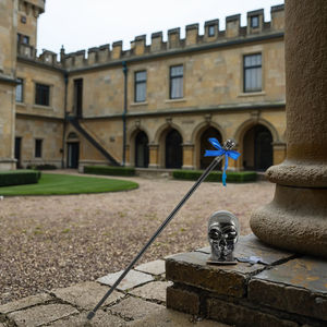 صولجان الجمجمة السحري حفلة موسيقية رجل قصب المشي مع تصميم عصري لدعم الهالوين - Product Image 6