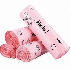 Sacs postaux pré-ouverts en rouleau, compostables, sécurisés, auto-scellants, épaissis pour <span class=keywords><strong>colis</strong></span> en LDPE, sacs d'emballage pour coursiers - Product Image 4