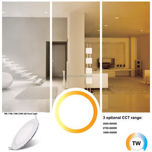 Benory Konstant spannung 24V 12W Runde LED-Flächen leuchte 2000K-6000K Abstimm bares weißes DALI DT8 Down light für GVS KNX Loxone PWM Dimmer - Product Image 3