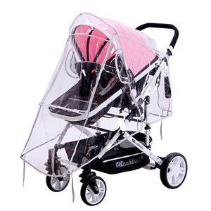 Prezzo di fabbrica accessorio traspirante trasparente morbido passeggino parapioggia - Product Image 1